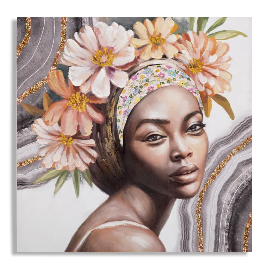 Obraz na Płótnie NAOMI -A- 100x3x100 cm